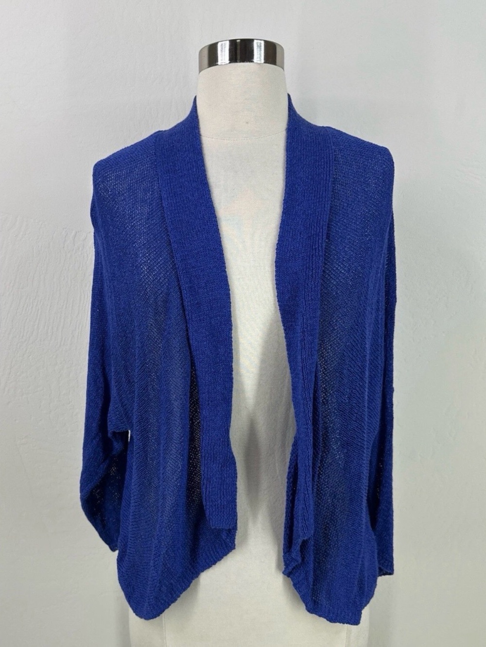 Eileen Fisher Open-Front Women's Lightweight Sweater Cardigan